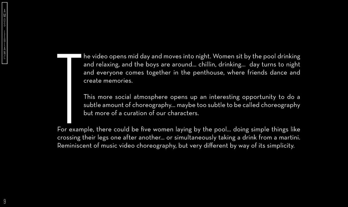 John Legend ft. Chance the Rapper, Penthouse Floor treatment, page 5